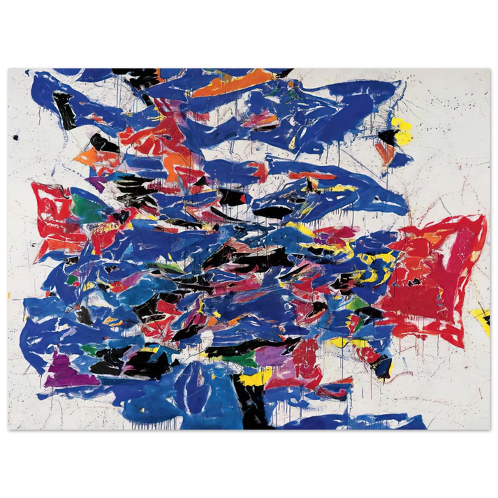 Sam Francis - Round the World 75x100 cm / 30x40inches Fine Art Poster