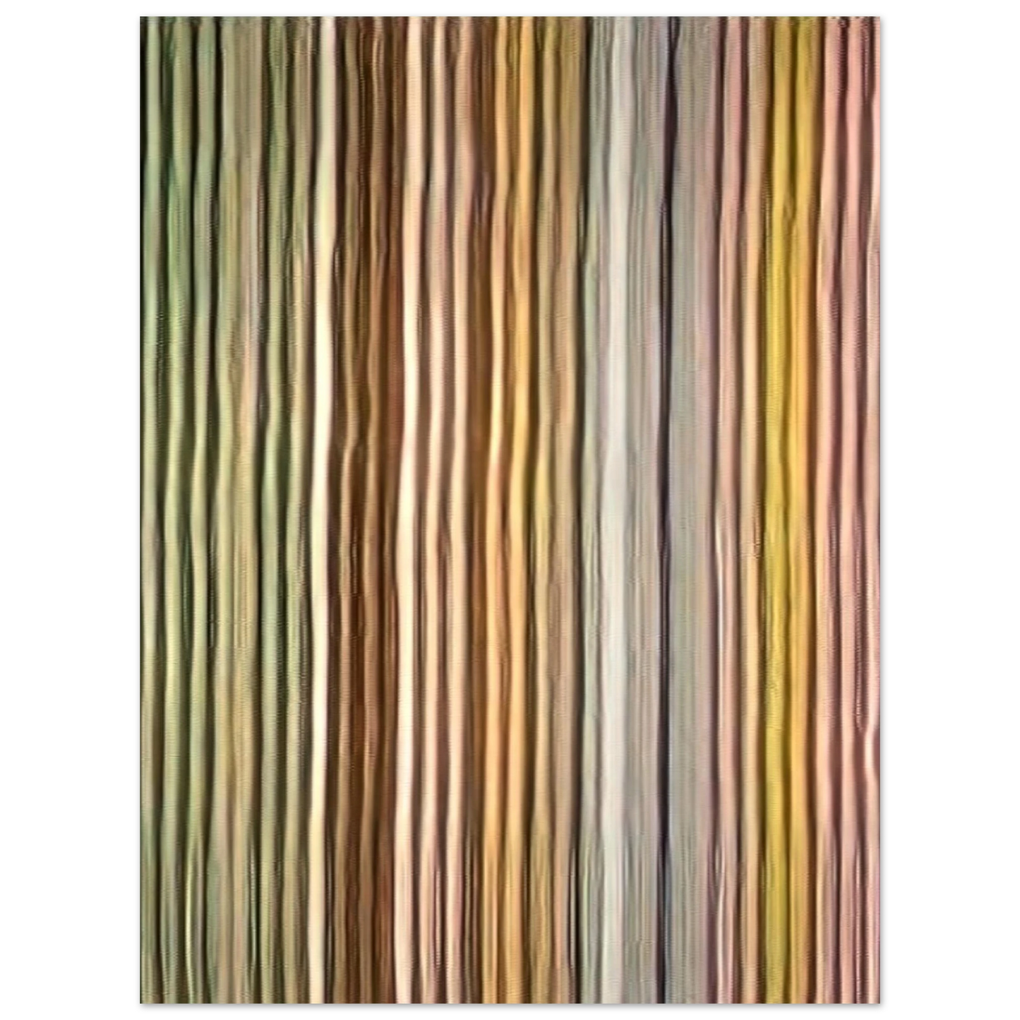 Gene Davis - Long John - 1968 Fine Art Poster - Default Title