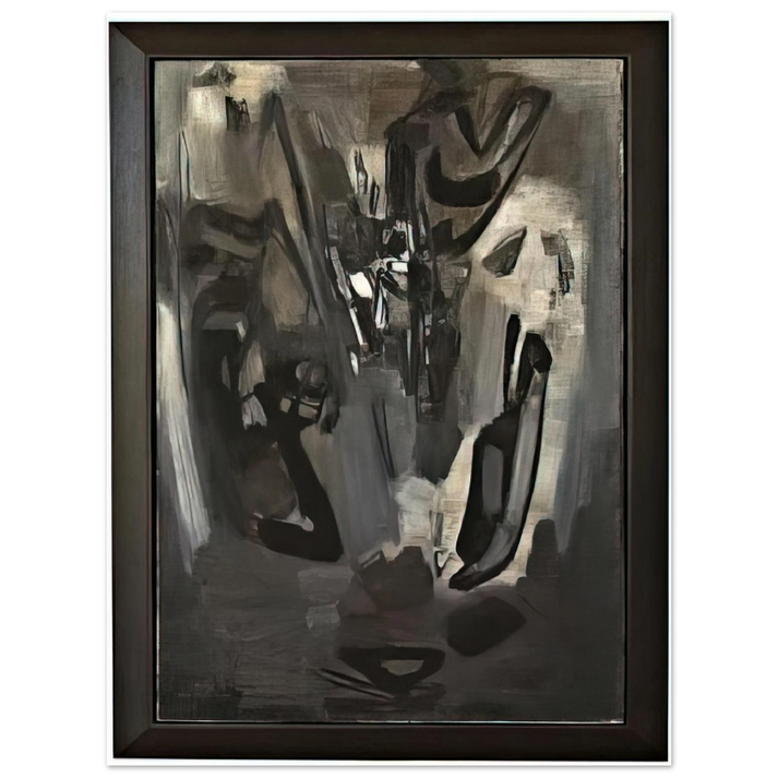 Chu teh Chun - COMPOSITION 1959 75x100 cm / 30x40inches Fine Art Poster
