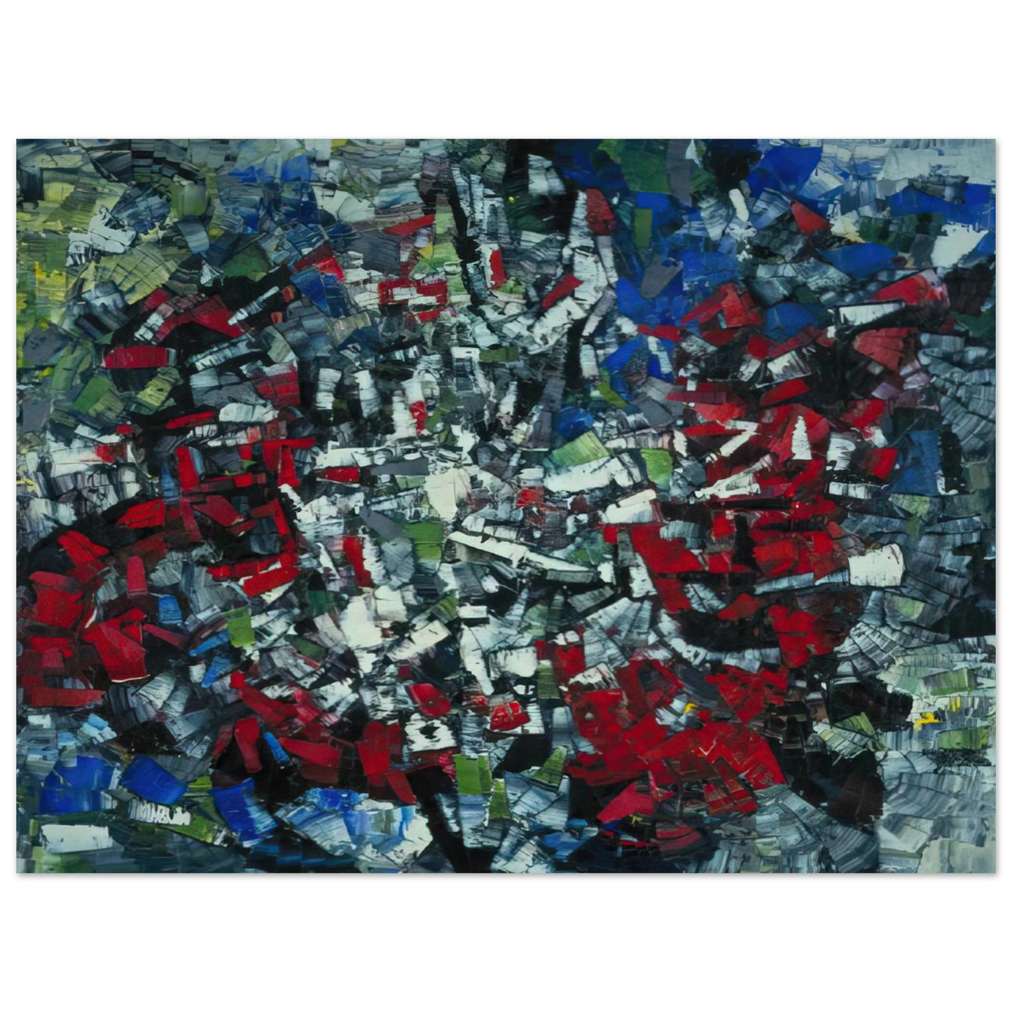 Jean-Paul Riopelle - The Wheel II Fine Art Poster - Default Title
