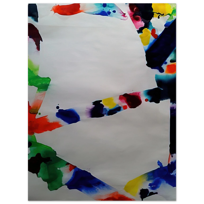 Sam Francis - Untitled Tokyo 75x100 cm / 30x40inches Fine Art Poster