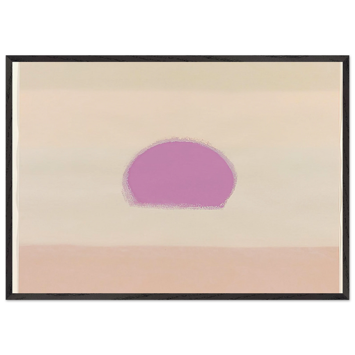 Untitled from Sunset - Andy Warhol 70x100 cm / 28x40 inches Framed Art Print – Black Wooden Frame