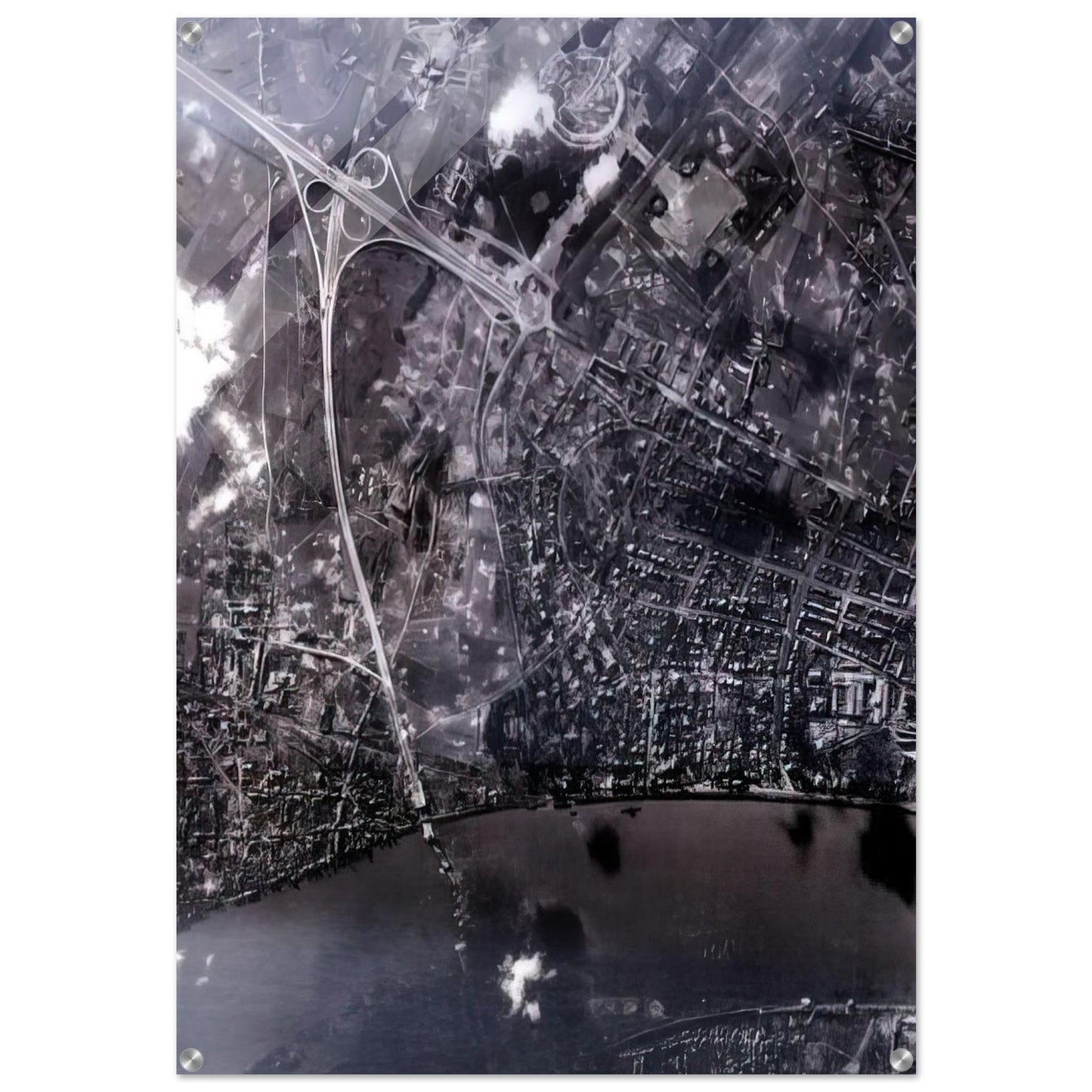 14 FEB 45 2002 - Gerhard Richter Acrylic Print - 70x100 cm / 28x40″ inches