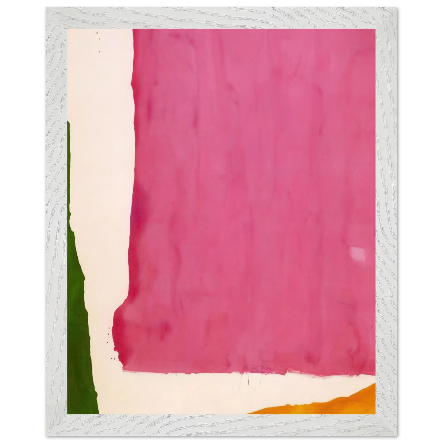 Helen Frankenthaler - Mauve District - 1966 Wall art - A3 (29.7 x 42 cm) - Premium Wooden Framed Poster With Fine Art Paper - Wood frame