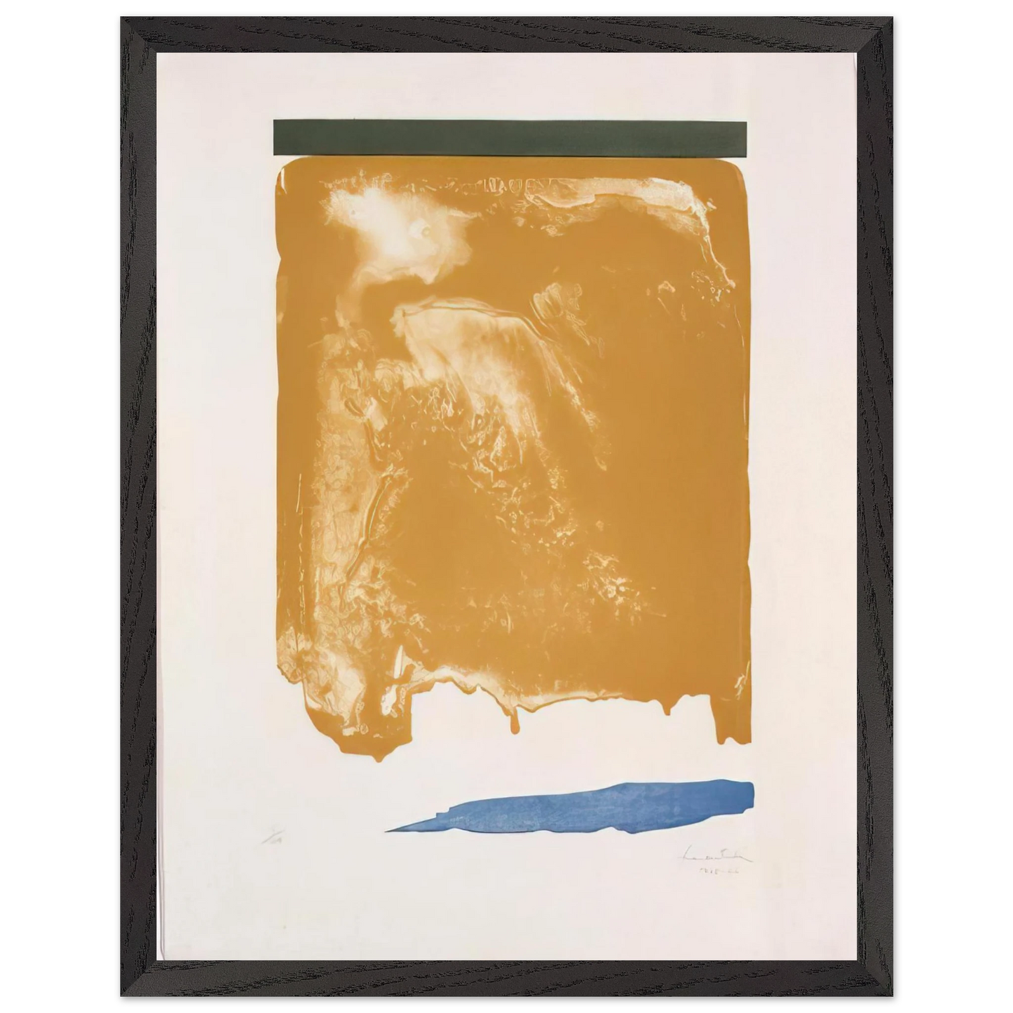 Helen Frankenthaler - Persian Garden - 1966 Wall art - A2 (42 x 59.4 cm) - Fine Art Poster - -