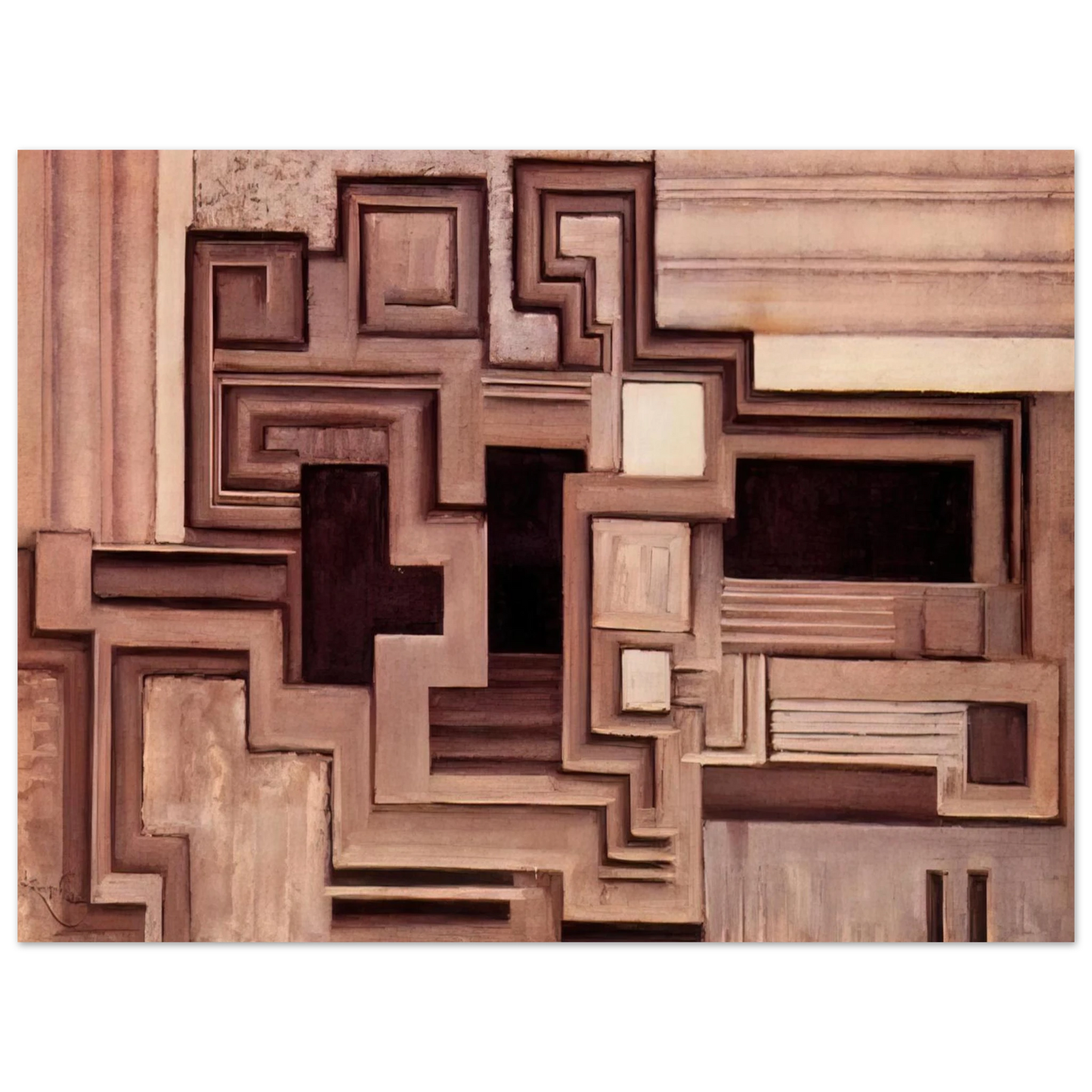 Frantisek Kupka - Two grays II Fine Art Poster - Default Title