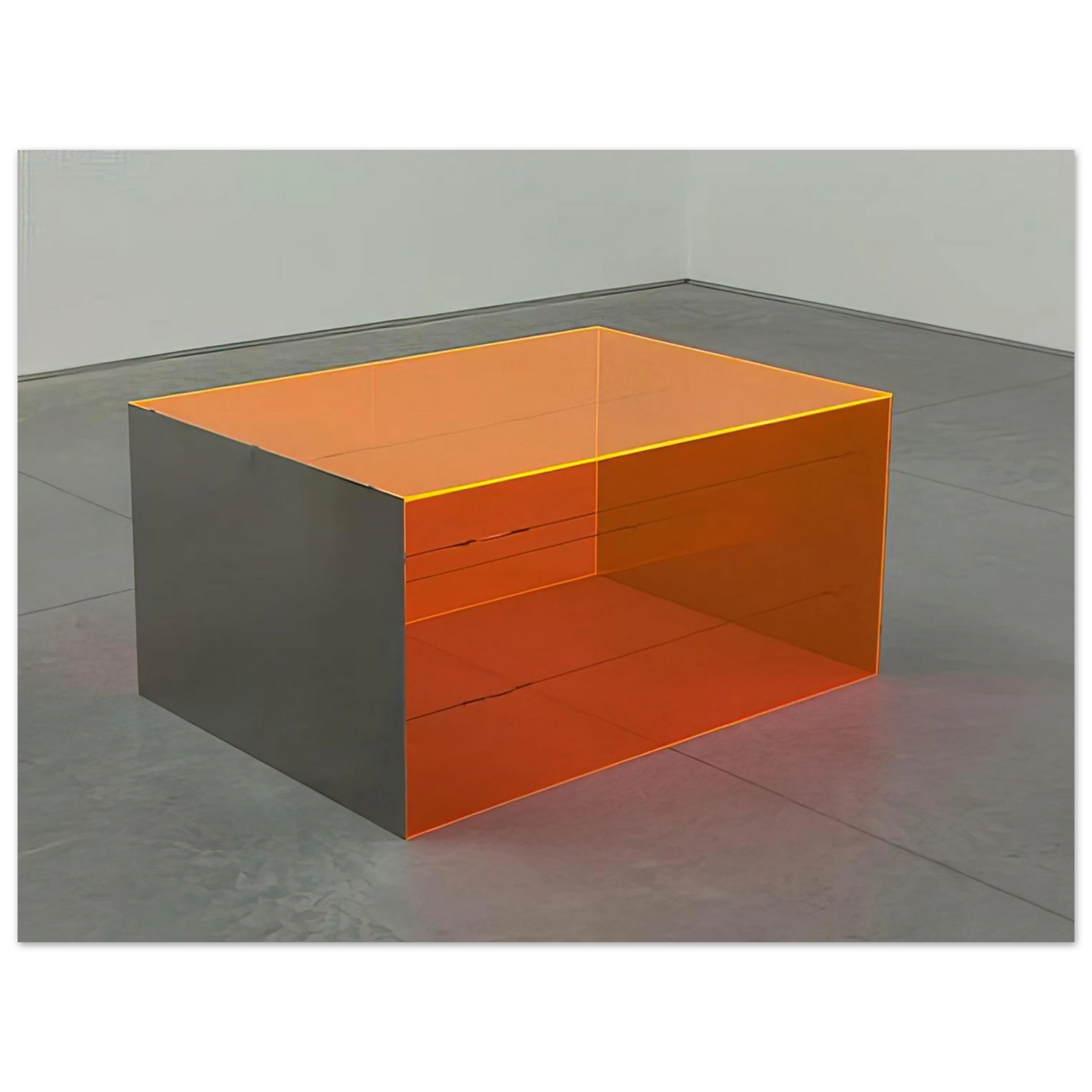 Donald Judd - Untitled - 1965 Fine Art Poster - Default Title