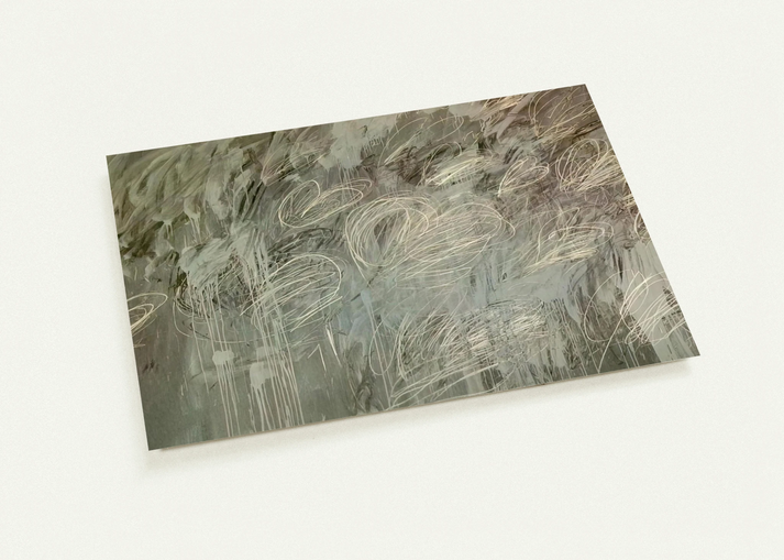 III Notes from Salalah, Note II By Cy Twombly Pack of 10 Post Cards | Cy Twombly Post Cards | A6 (10.5 x 14.8 cm) - 4.1 x 5.8 inches