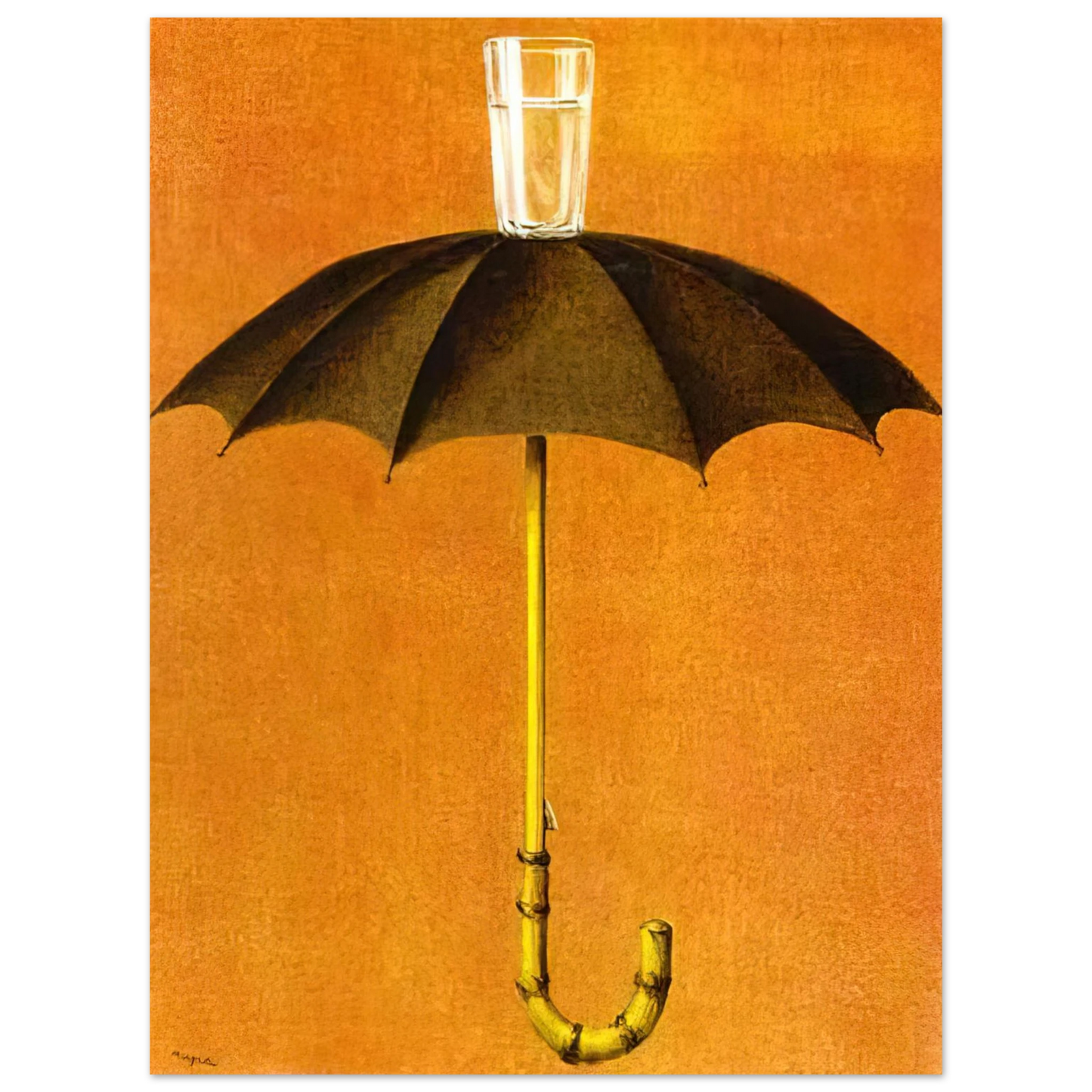 Rene Magritte - HEGEL S HOLIDAY 1958 Fine Art Poster - Default Title