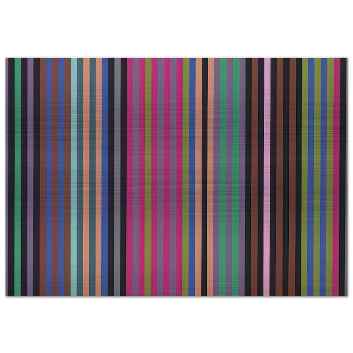 King Kong - 1969 - Gene Davis Brushed Aluminum Print - 70x100 cm / 28x40 inches | Gene Davis Aluminum Print | Gene Davis Prints