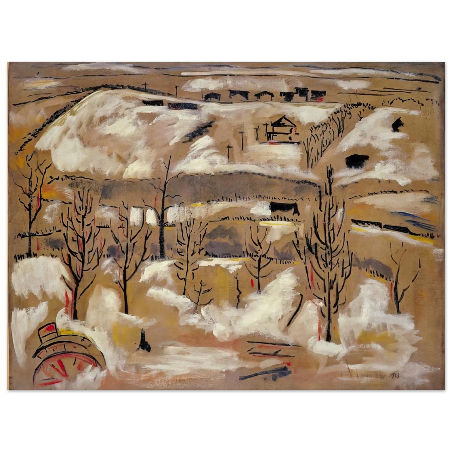 Man Ray - THE HILL Fine Art Poster - Default Title