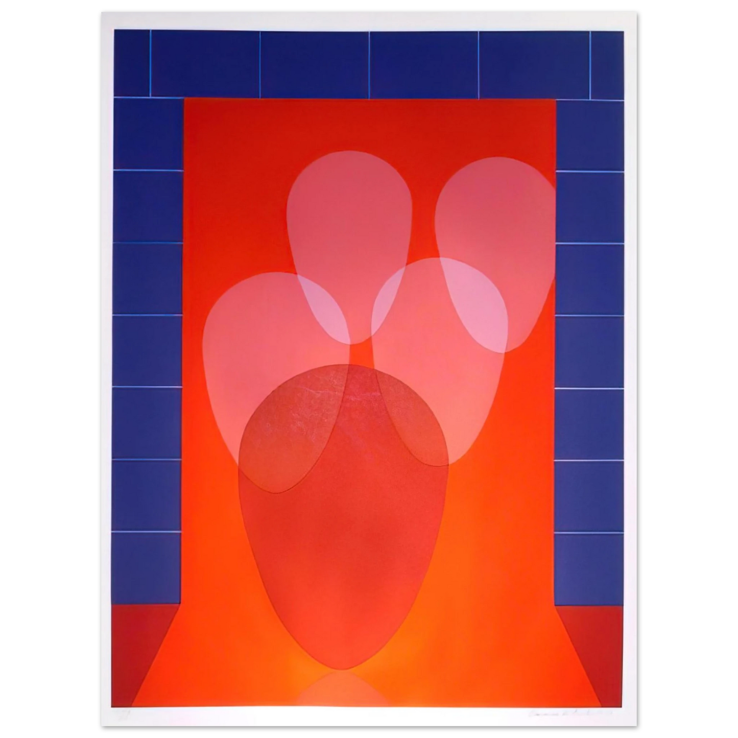 Clarence Holbrook Carter - Fiery Furnace - 1978 Fine Art Poster - Default Title