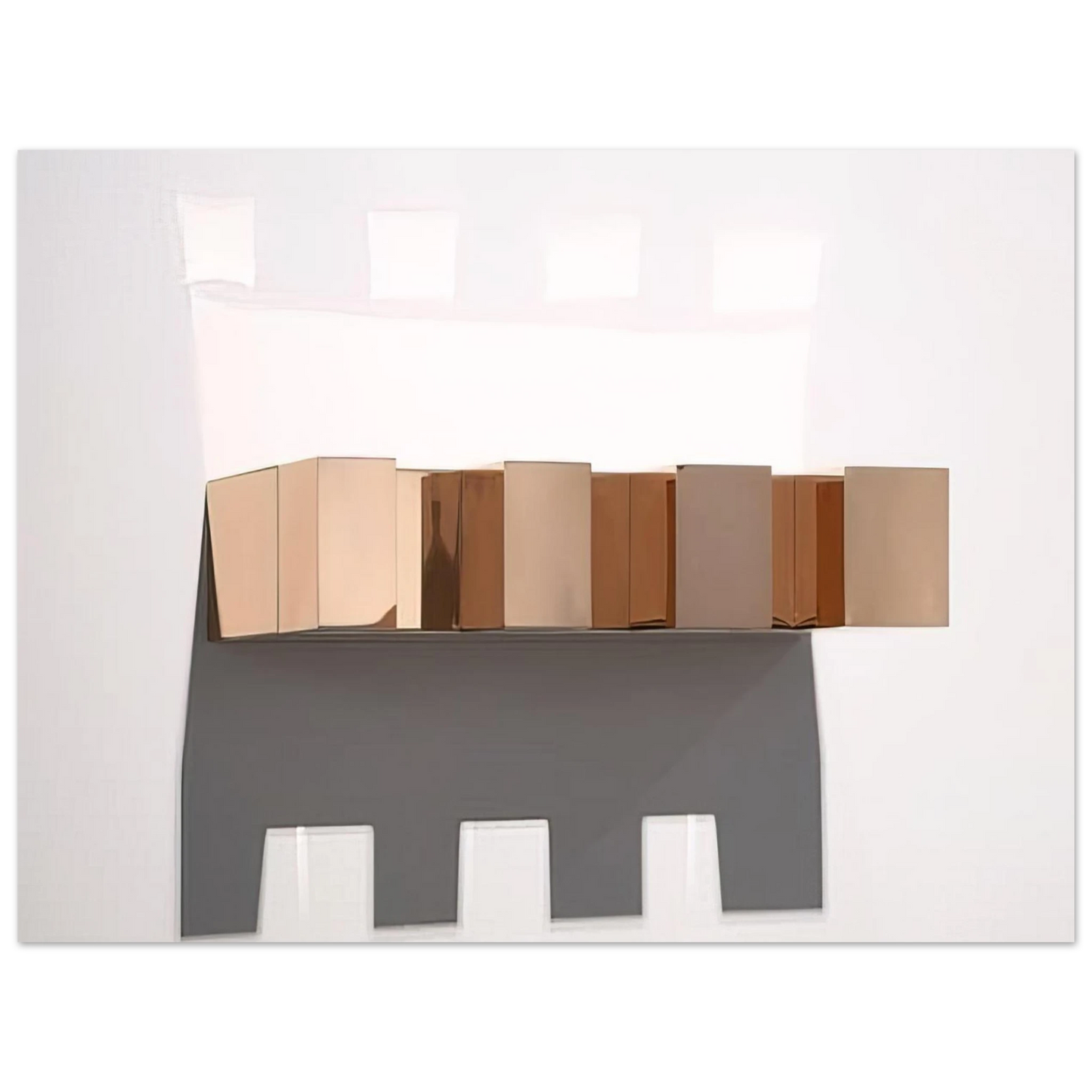 Donald Judd - Untitled 72-22 Bernstein - 1972 Fine Art Poster - Default Title