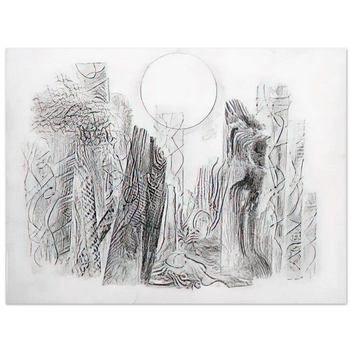 Max Ernst - Petrified Forest 75x100 cm / 30x40inches Fine Art Poster