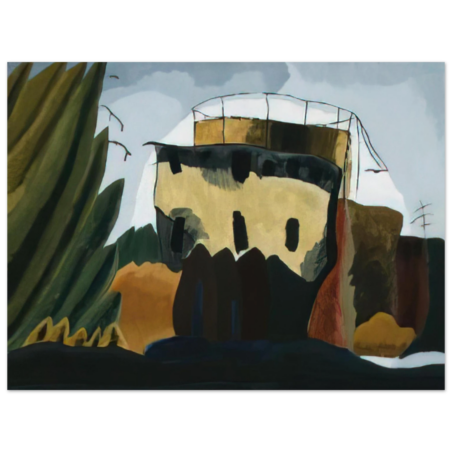 Arthur Dove - Tanks - 1938 Fine Art Poster - Default Title