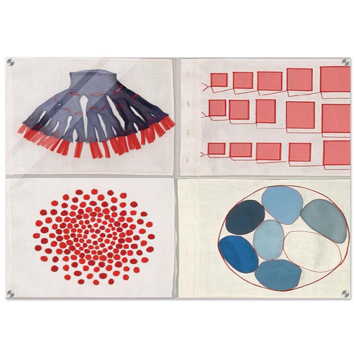 UNTITLED 3 - Louise Bourgeois Acrylic Print - 70x100 cm / 28x40″ inches | Louise Bourgeois Wall Art | Louise Bourgeois Prints