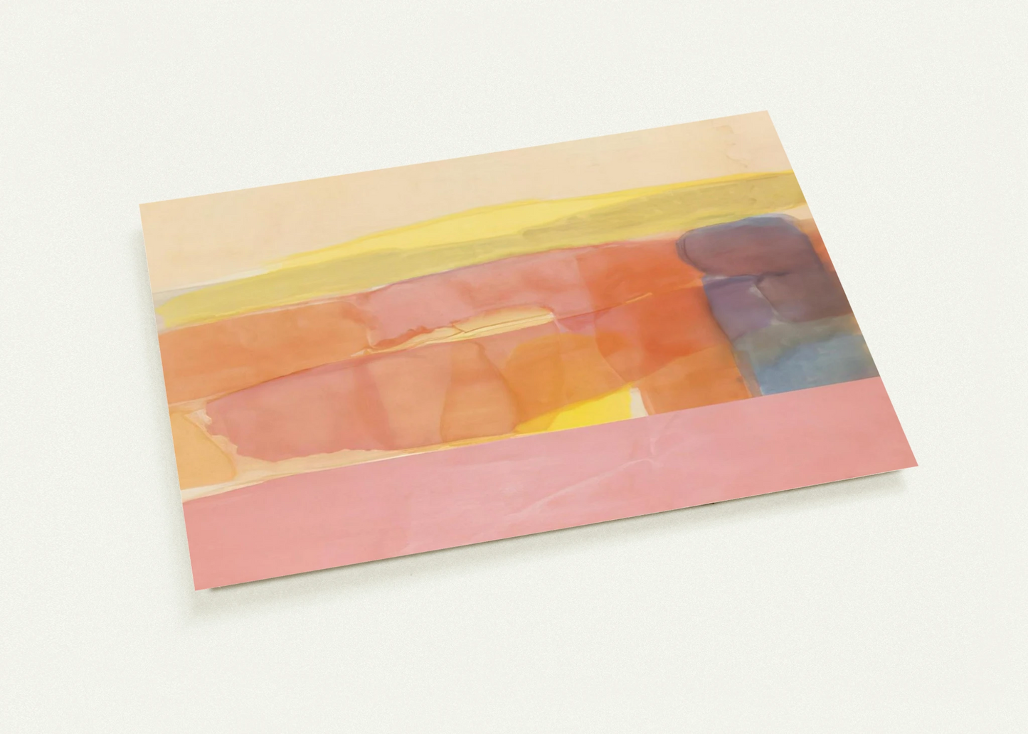 First Path - 1978 By Ronnie Landfield Pack of 10 Post Cards | Ronnie Landfield Post Cards | A6 (10.5 x 14.8 cm) - 4.1 x 5.8 inches