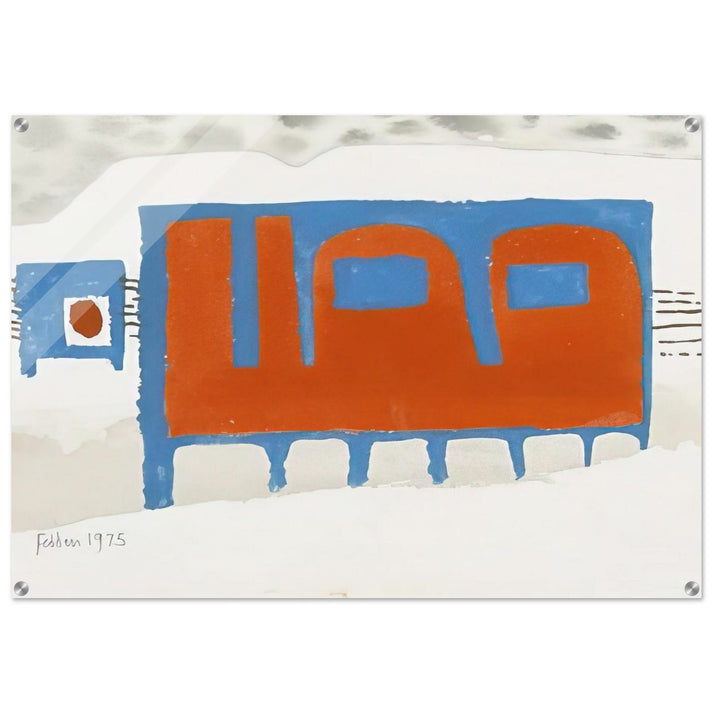 Untitled - 1975 - Mary Fedden Acrylic Print - 70x100 cm / 28x40″ inches