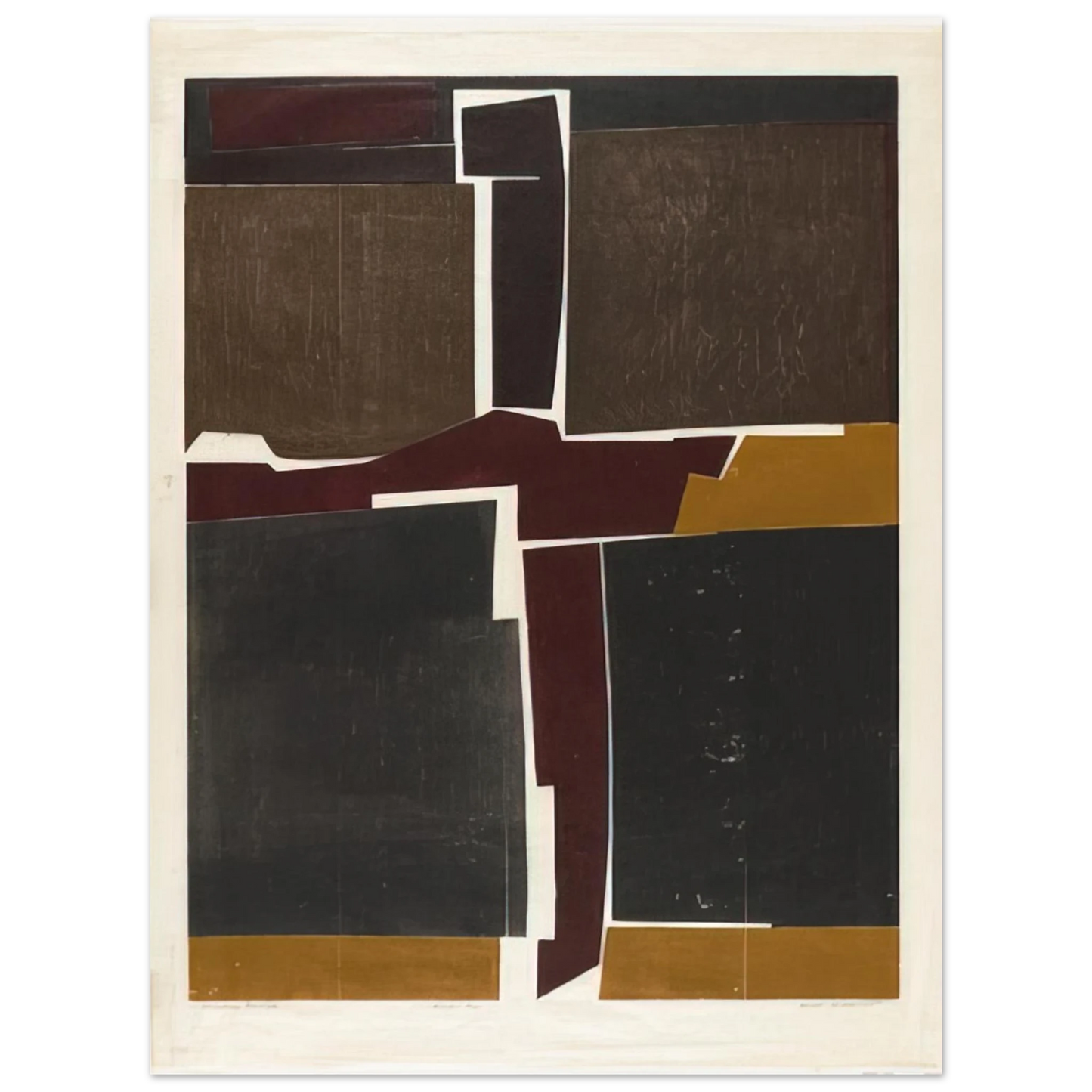 Will Barnet - Singular Image - 1964 United States Fine Art Poster - Default Title