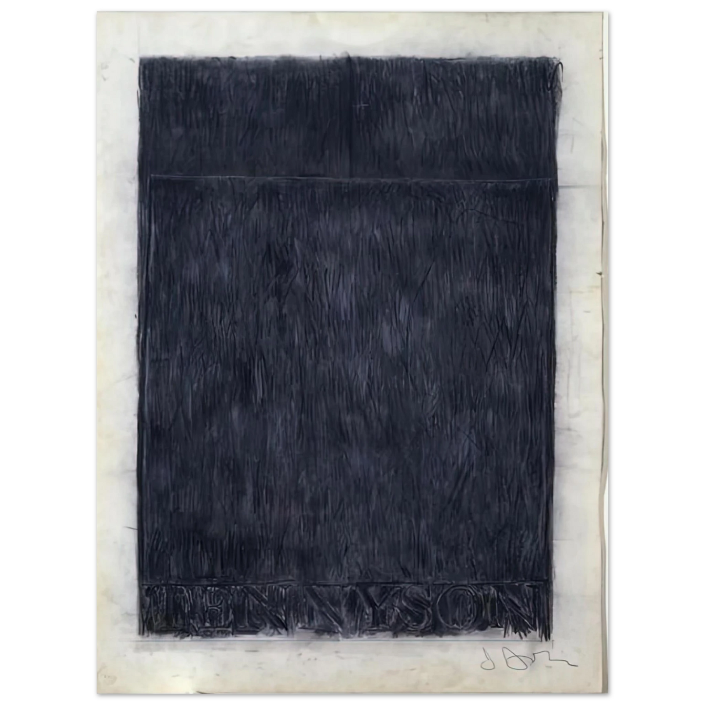 Jasper Johns - TENNYSON 1959 Fine Art Poster - Default Title