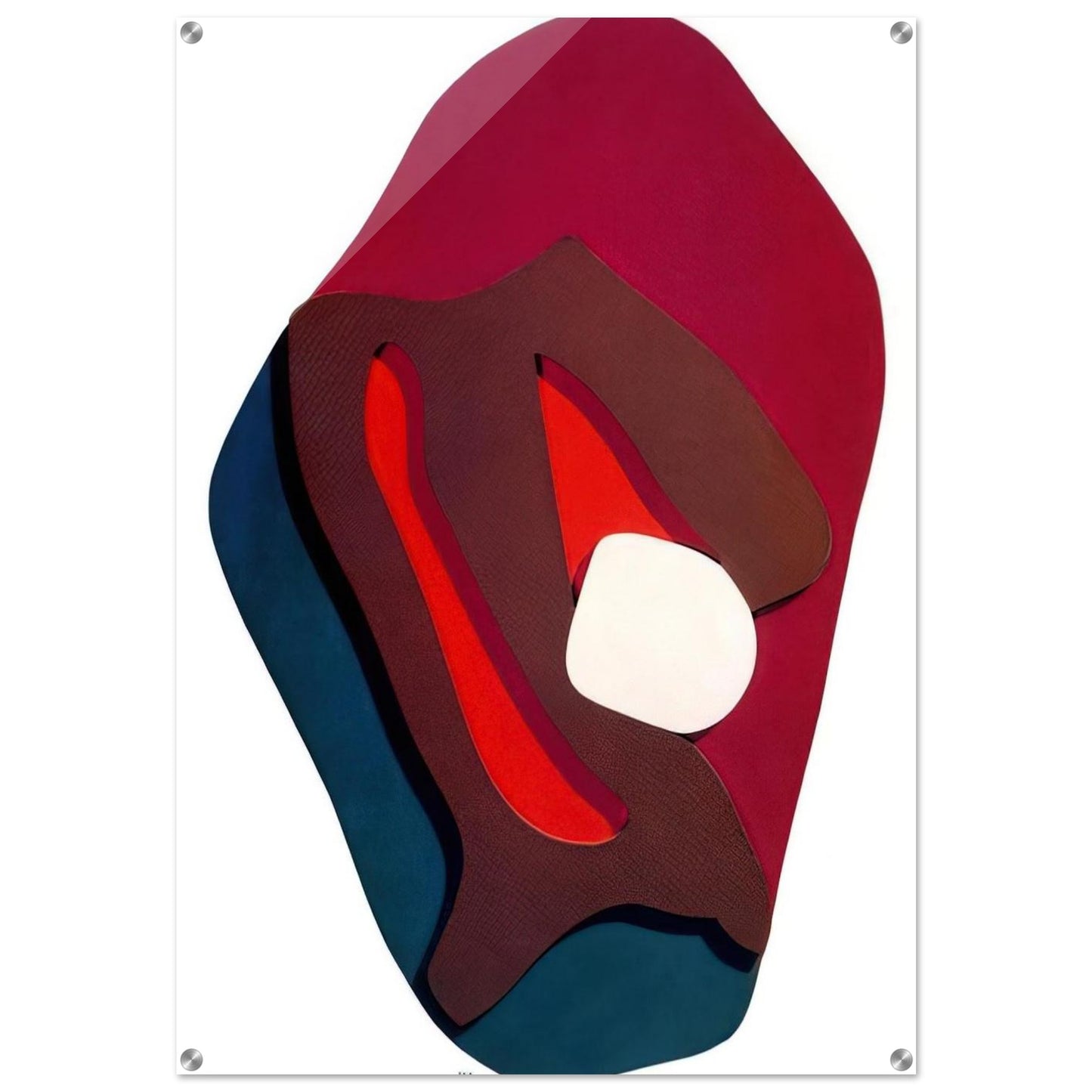 Enak s Tears. Terrestrial Forms - Jean Arp Acrylic Print - 70x100 cm / 28x40″ inches