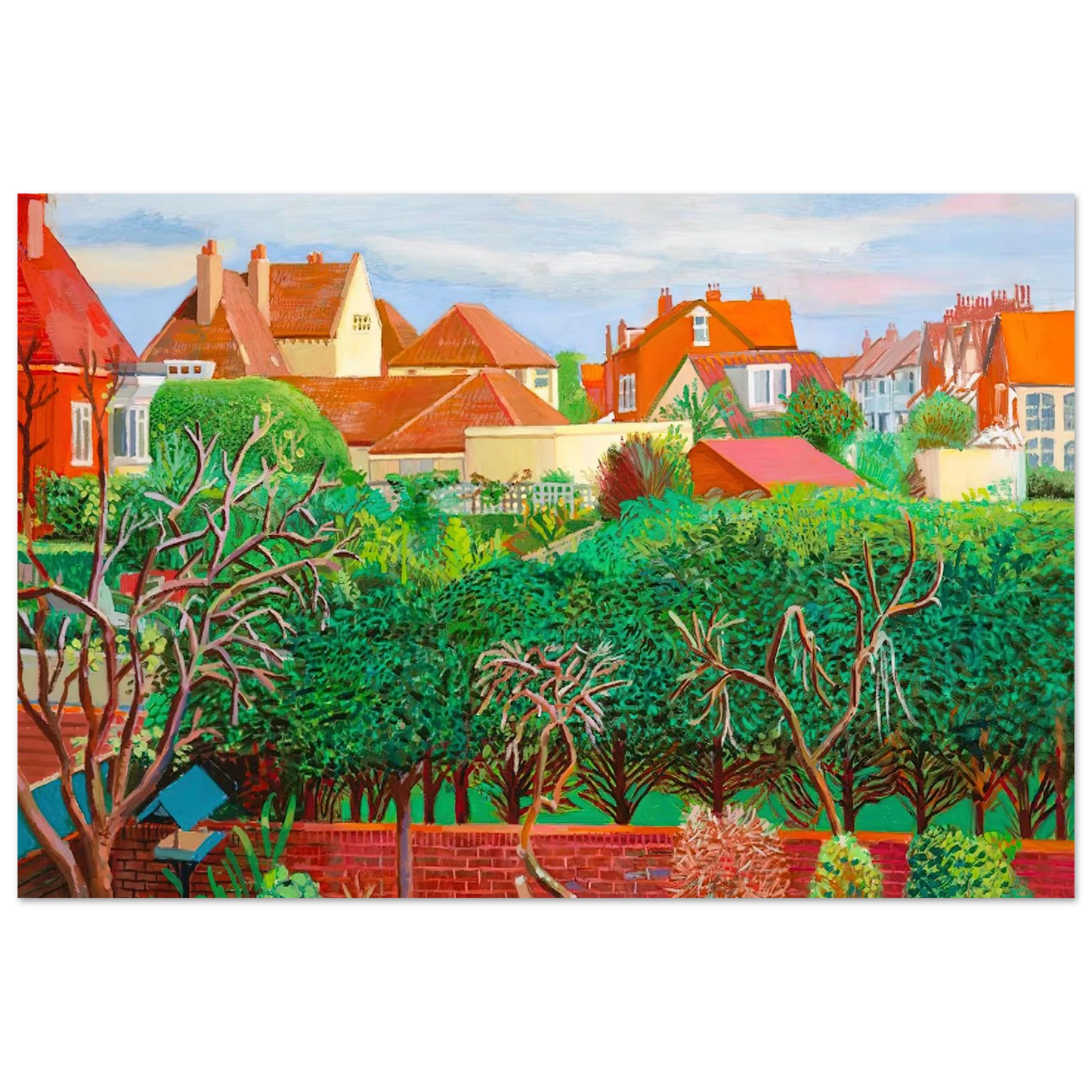 David Hockney - David Hockney Wall art - 20x25 cm / 8x10 Inches - Fine Art Poster - -