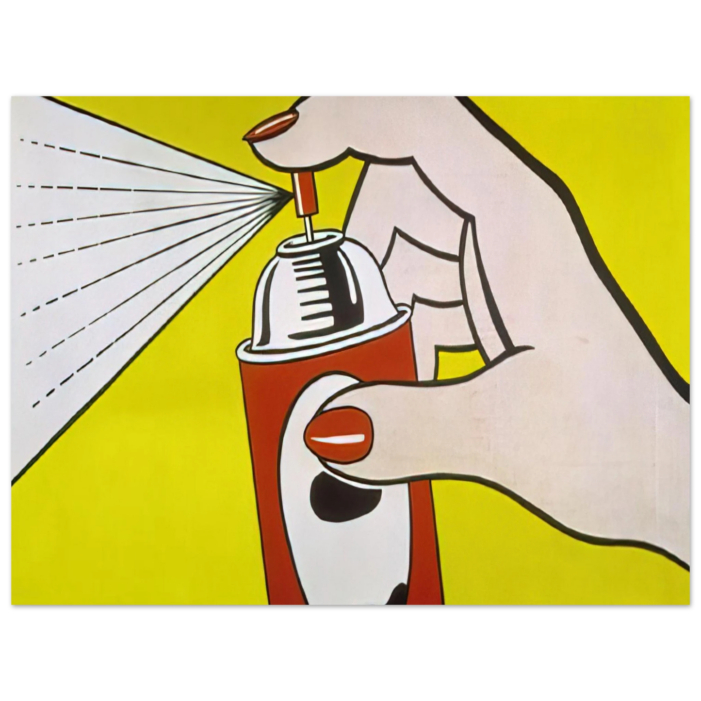 Roy Lichtenstein - SPRAY 1962 Fine Art Poster - Default Title
