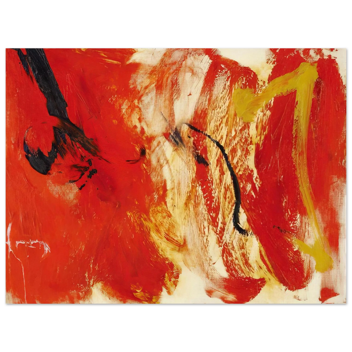 Jiro Yoshihara - Untitled - 1960 75x100 cm / 30x40inches Fine Art Poster