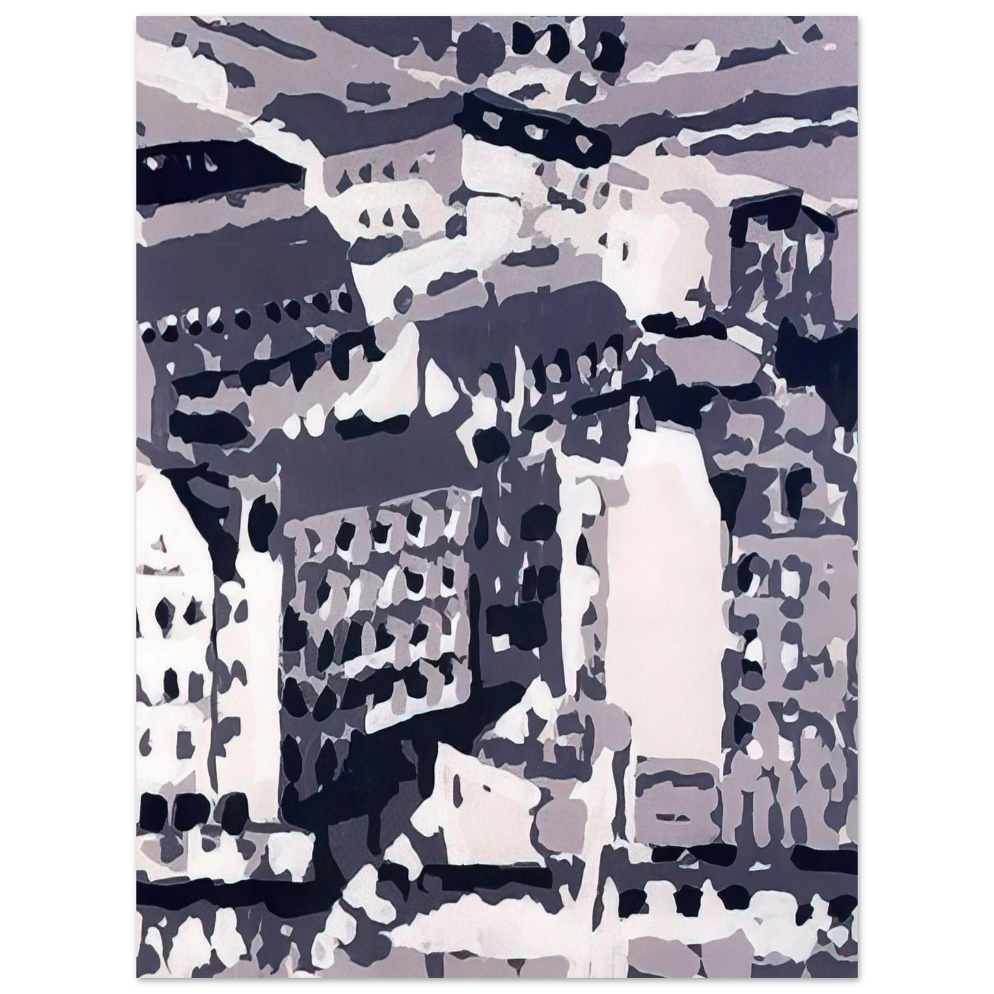 Gerhard Richter - TOWNSCAPE 1969 2 Fine Art Poster - Default Title