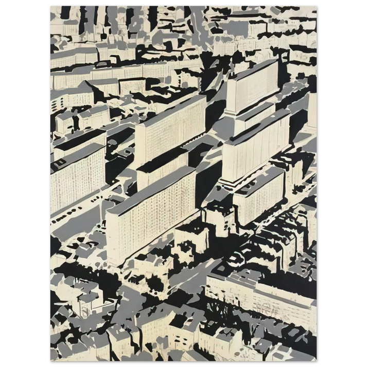 Gerhard Richter - OWNSCAPE HA 1968 75x100 cm / 30x40inches Fine Art Poster