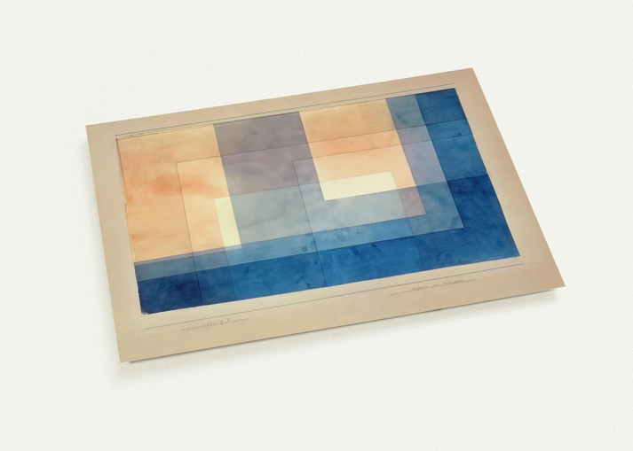 HOUSE ON THE WATER 1930 By Paul Klee Pack of 10 Post Cards | Paul Klee Post Cards | A6 (10.5 x 14.8 cm) - 4.1 x 5.8 inches
