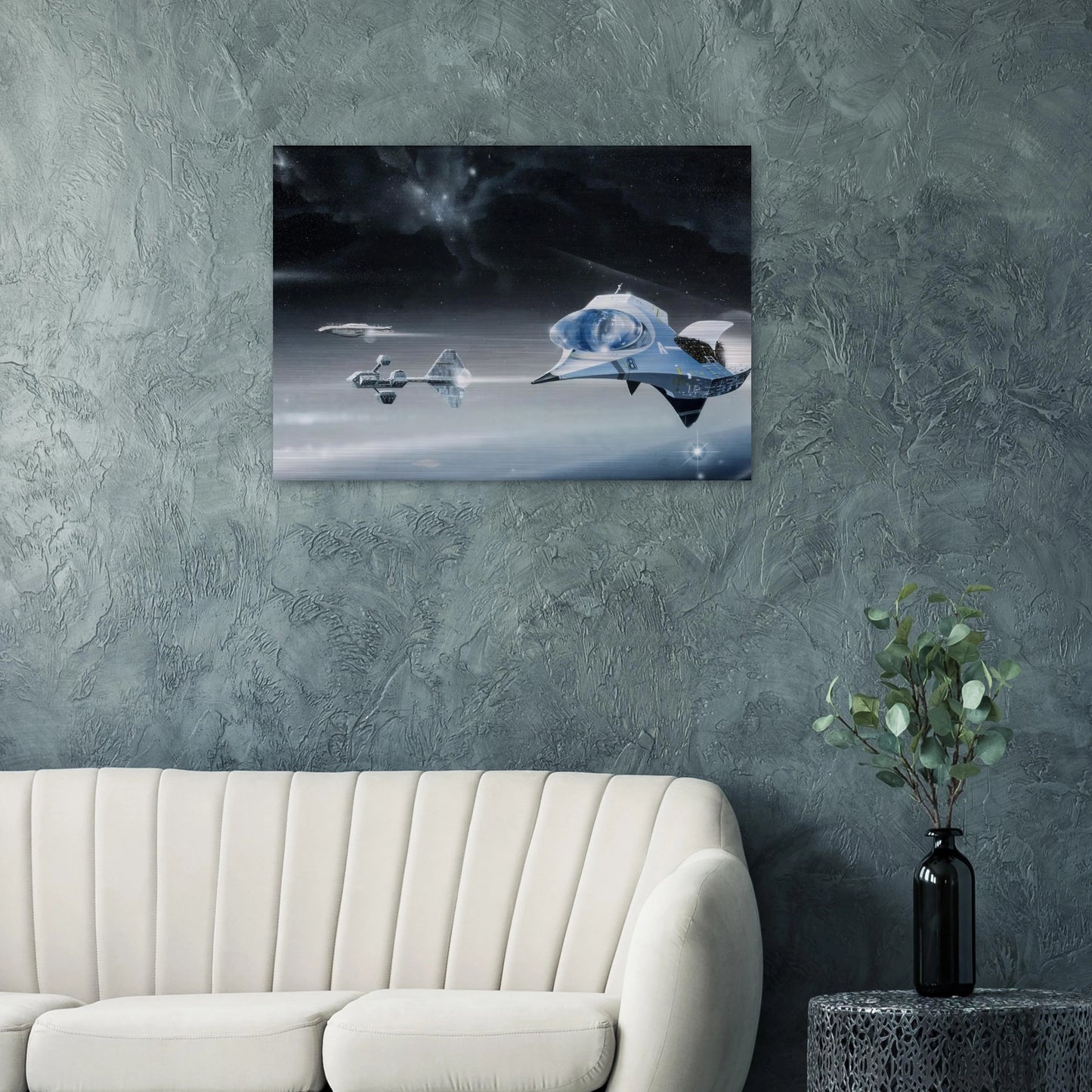 Chris Foss - Chris Foss Brushed Aluminum Print - 70x100 cm / 28x40 inches | Chris Foss Aluminum Print | Chris Foss Prints