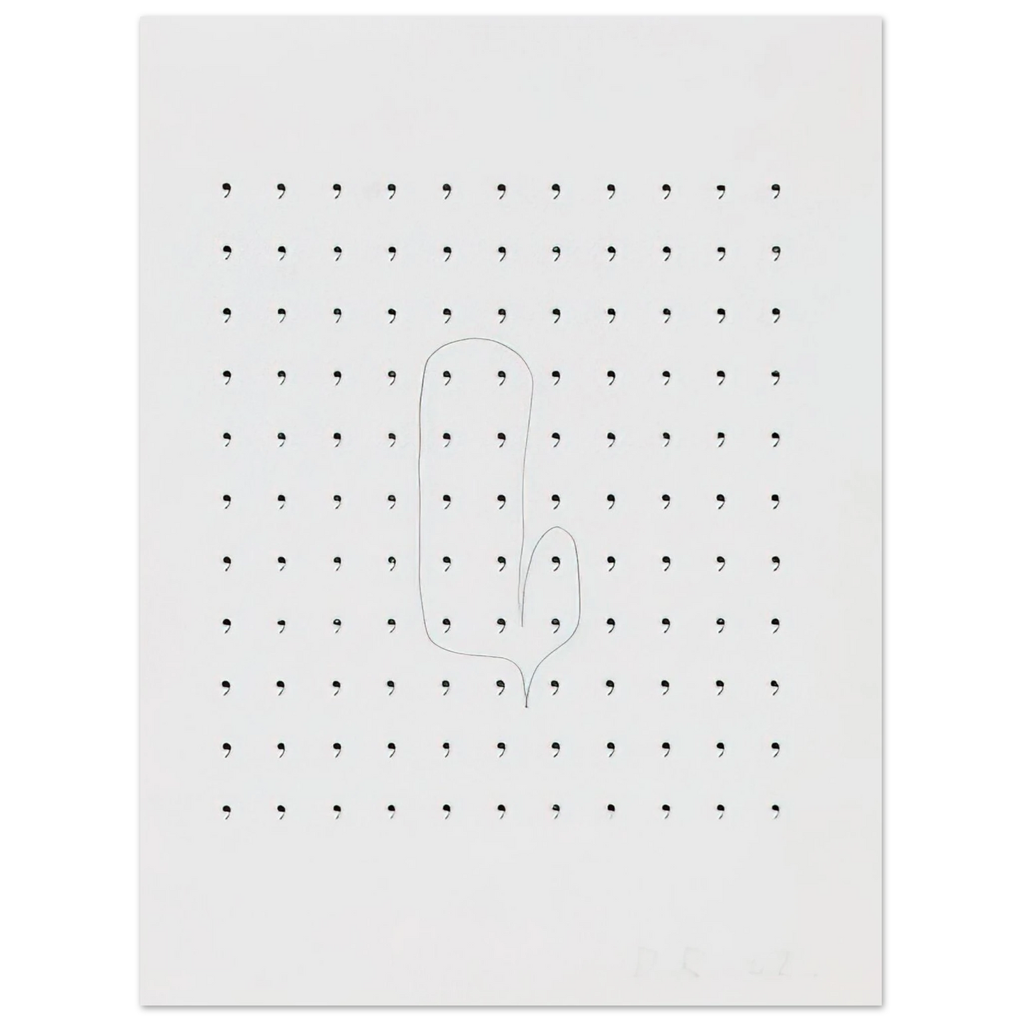 Dieter Roth - Stupidogramm - 1962 Fine Art Poster - Default Title