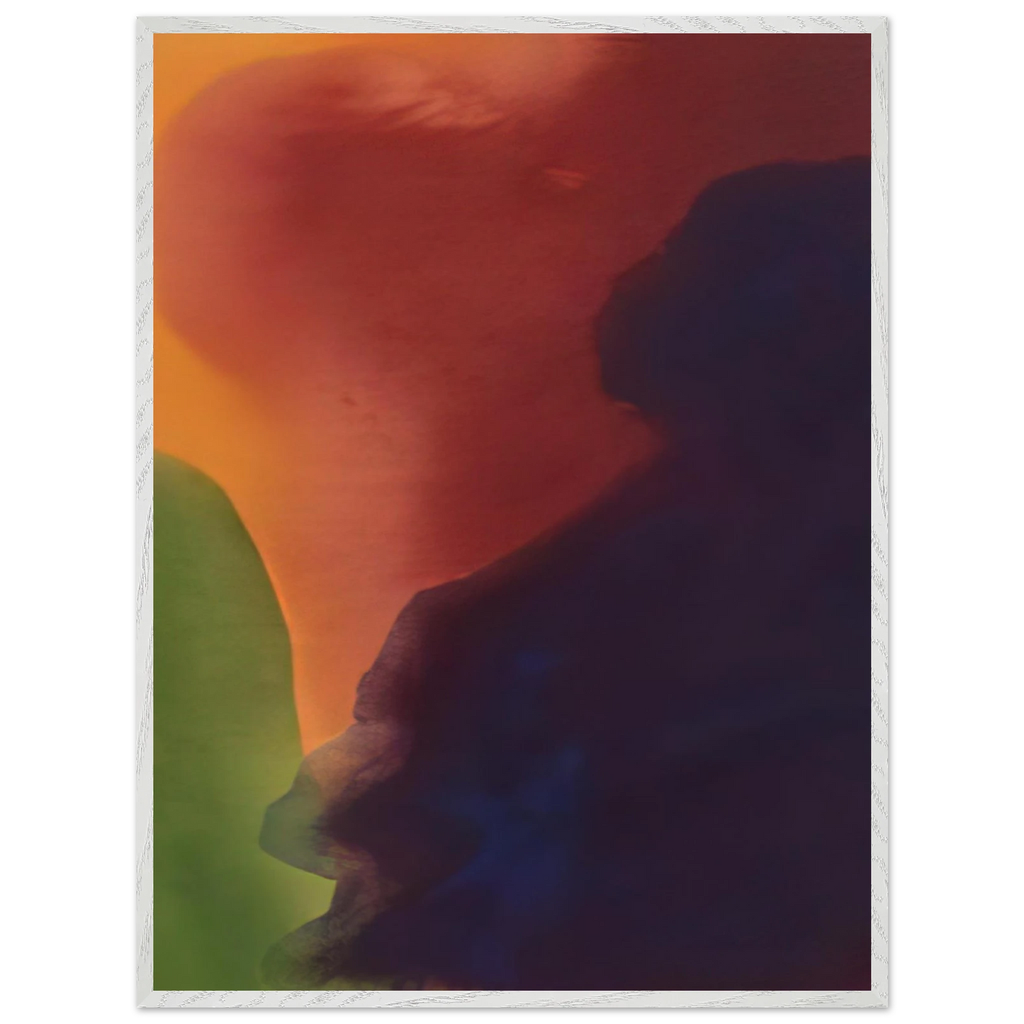Helen Frankenthaler - Blue Atmosphere III - 1963 Wall art - A2 (42 x 59.4 cm) - Fine Art Poster - -