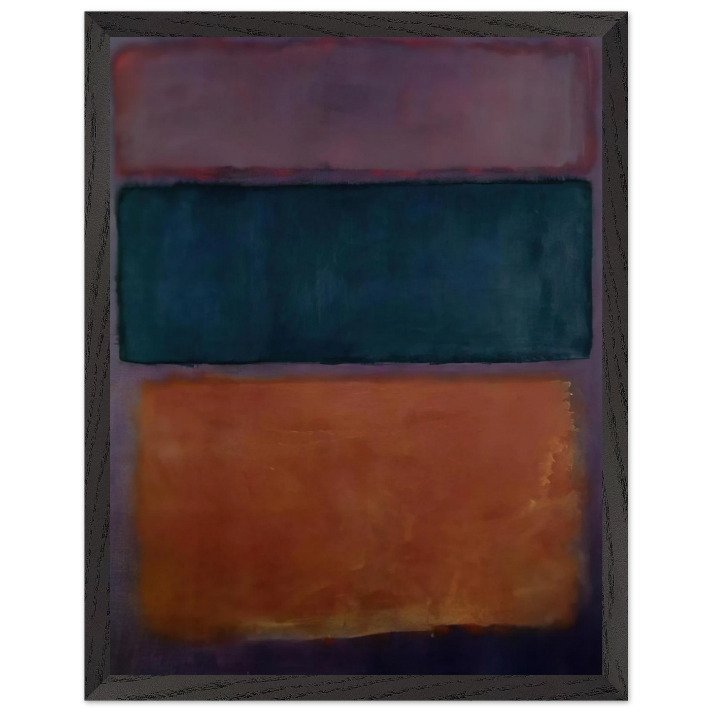 Helen Frankenthaler - Untitled - 1963 Wall art - 30x40 cm / 12x16 inches - Premium Wooden Framed Poster With Fine Art Paper - White frame