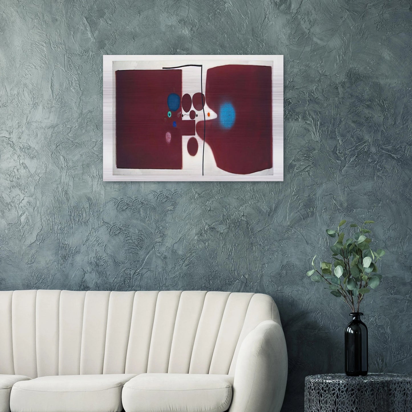 Brown Symphony - 1979 - Victor Pasmore Brushed Aluminum Print - 70x100 cm / 28x40 inches | Victor Pasmore Aluminum Print | Victor Pasmore Prints