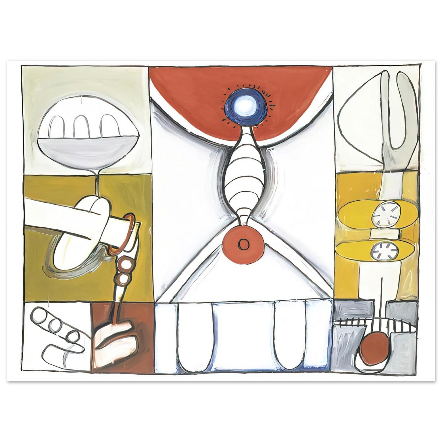 Eva Hesse - UNTITLED 1965 2 Fine Art Poster - Default Title