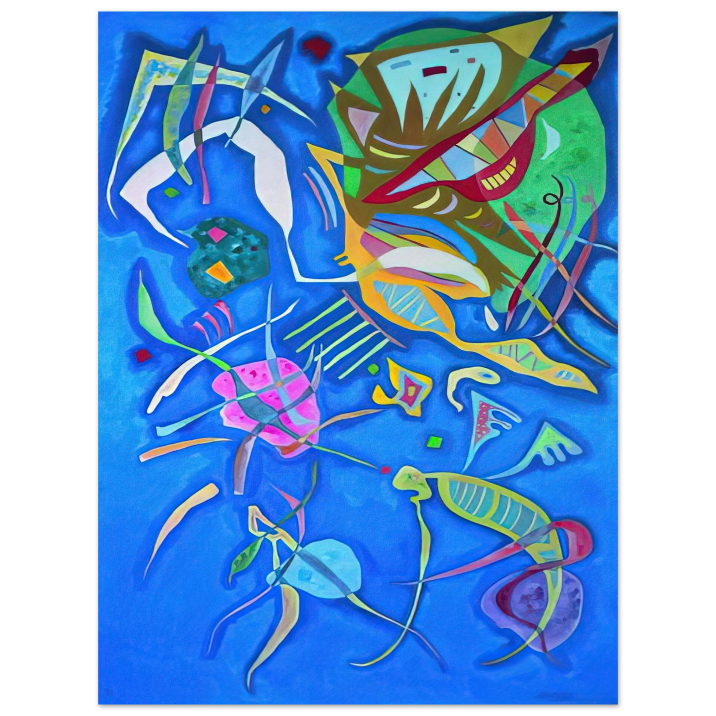 Wassily Kandinsky - GROUPING 1937 Fine Art Poster - Default Title