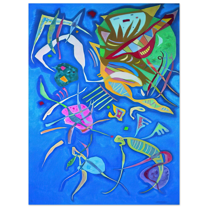 Wassily Kandinsky - GROUPING 1937 75x100 cm / 30x40inches Fine Art Poster