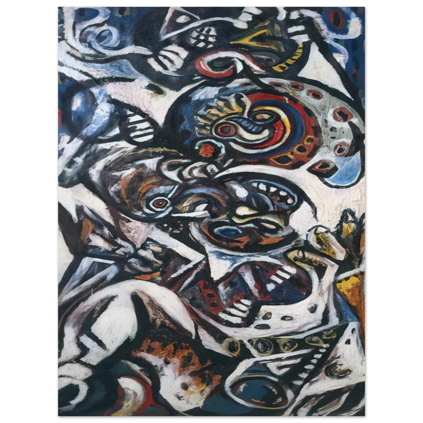 Jackson Pollock - BIRTH Fine Art Poster - Default Title