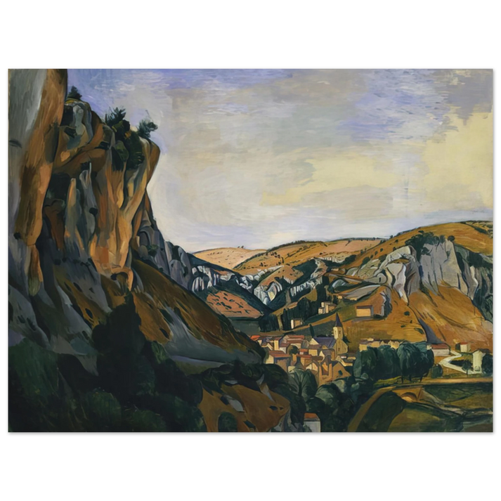 Andre Derain - VALLEY OF THE LOT AT VERS 1912 75x100 cm / 30x40inches Fine Art Poster