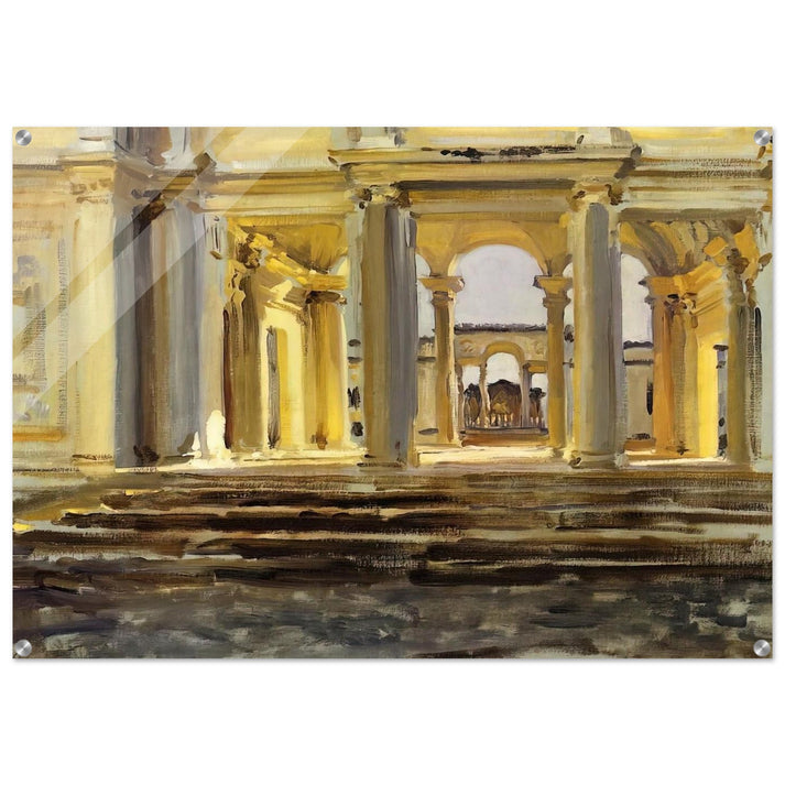 Villa Papa Giulla - John Singer Sargent Acrylic Print - 70x100 cm / 28x40″ inches