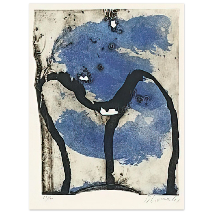 Emil Schumacher - 31972 - 1972 75x100 cm / 30x40inches Fine Art Poster