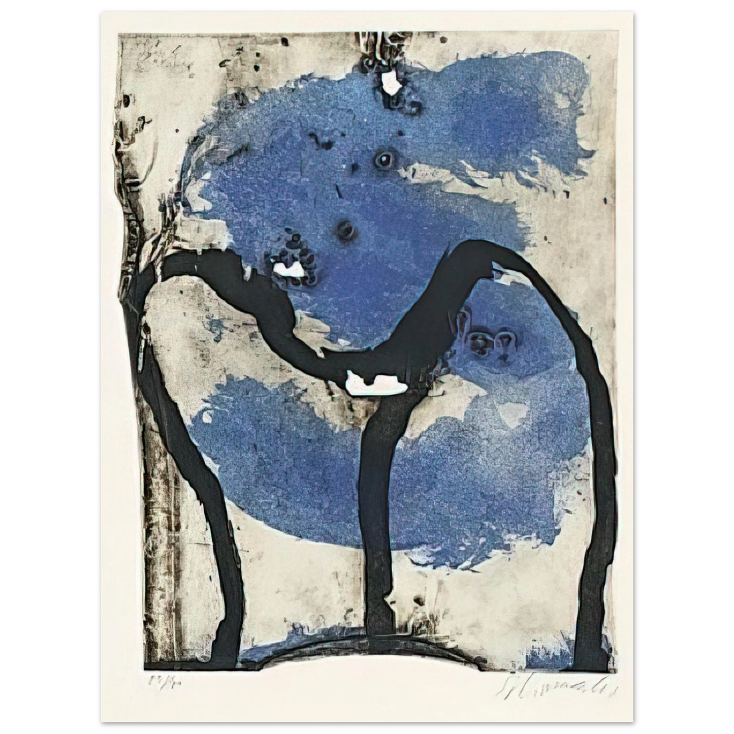 Emil Schumacher - 31972 - 1972 Fine Art Poster - Default Title