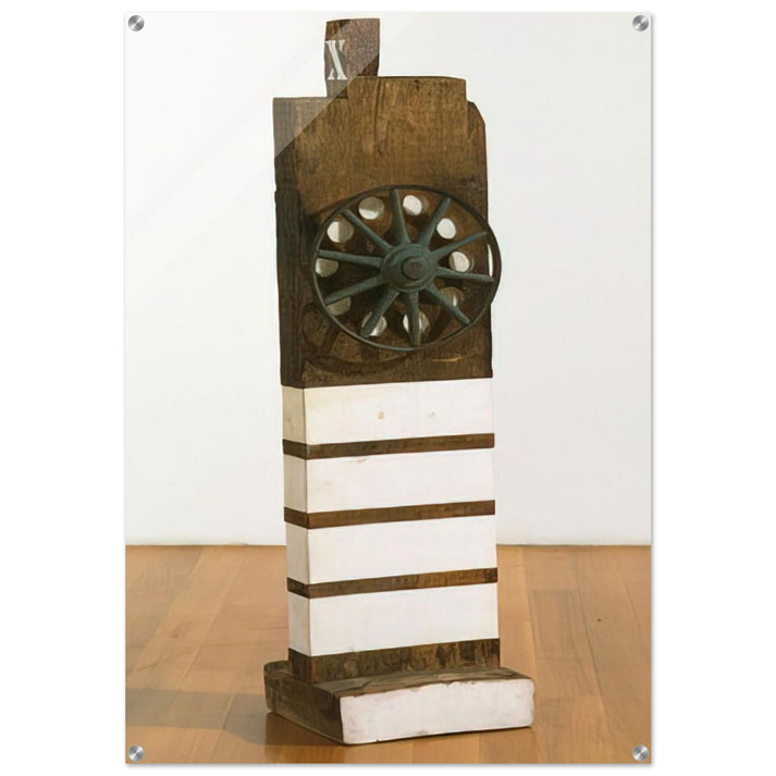 Law - Robert Indiana Acrylic Print - 70x100 cm / 28x40″ inches