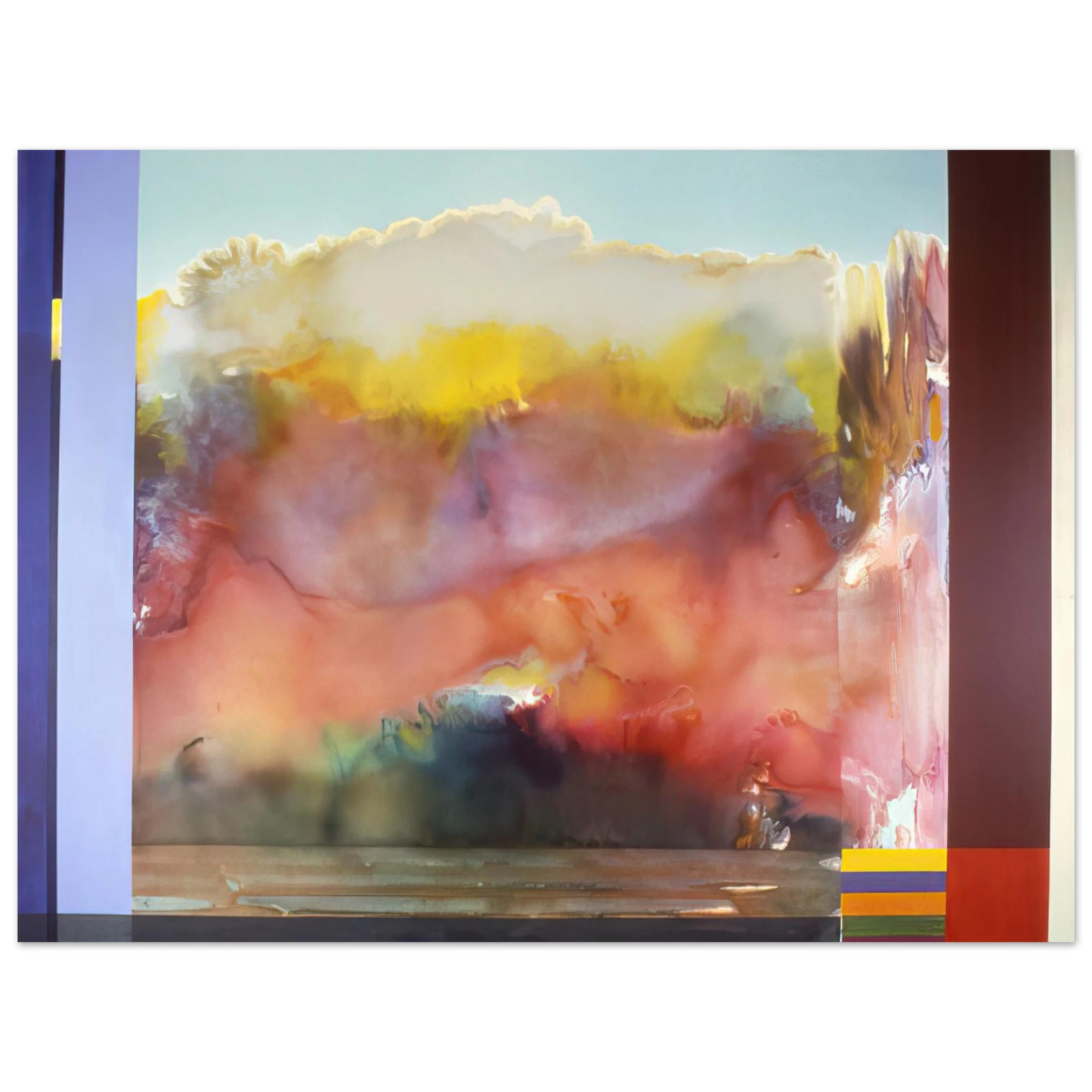 Ronnie Landfield - Rite of Spring - 1985 Fine Art Poster - Default Title