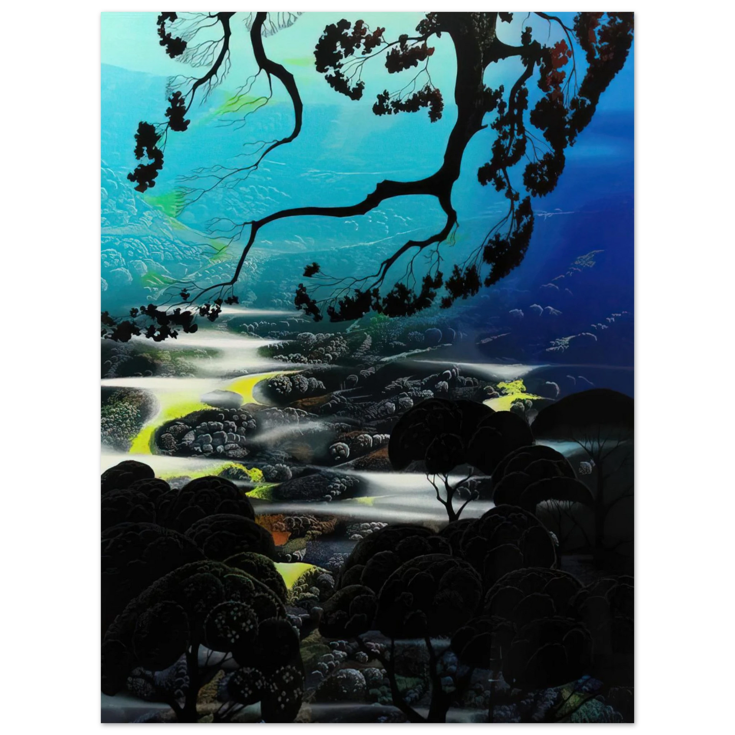 Eyvind Earle - Days End Fine Art Poster - Default Title