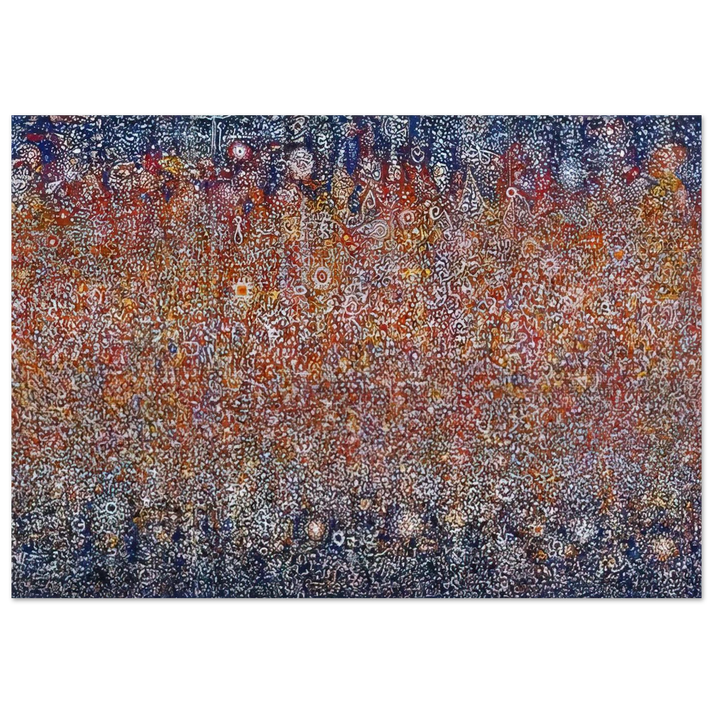 Celebration, Birth - 1976 - Richard Pousette-Dart Brushed Aluminum Print - 70x100 cm / 28x40 inches | Richard Pousette-Dart Aluminum Print | Richard Pousette-Dart Prints