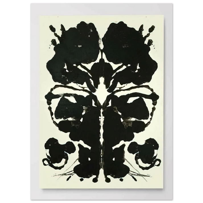 Andy Warhol - Rorschach Fine Art Poster