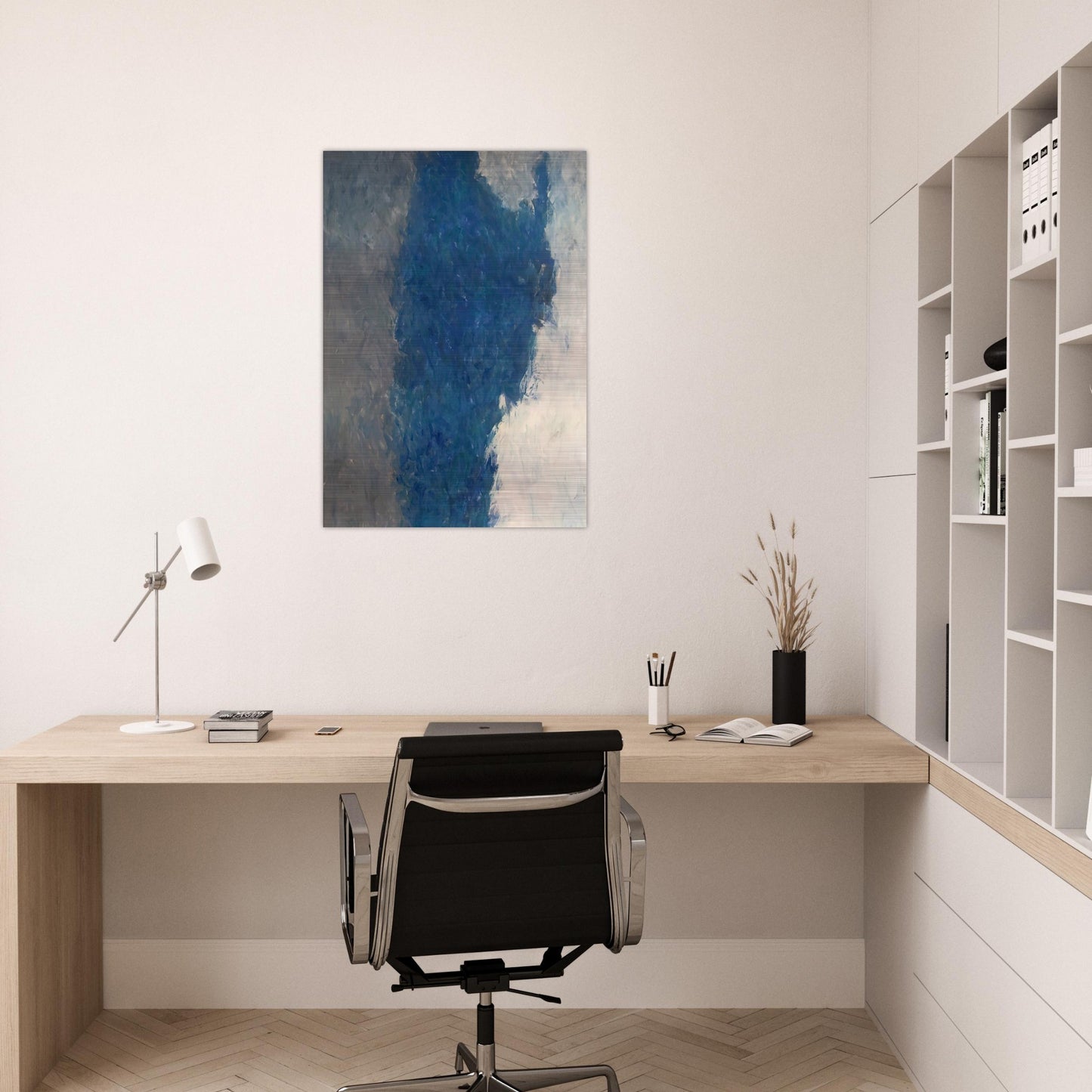 Delphic Shibboleth - 1959 - Theodoros Stamos Brushed Aluminum Print - 70x100 cm / 28x40 inches | Theodoros Stamos Aluminum Print | Theodoros Stamos Prints